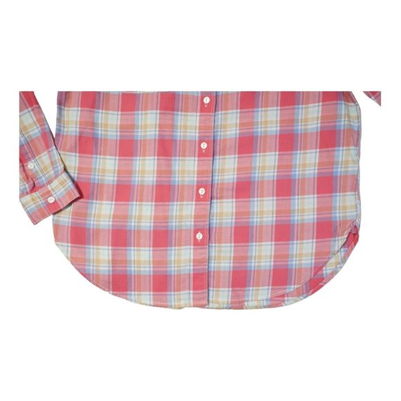 Levi’s Pink and White Men Boyfriend Fit Lightweight Long Sleeve Shirt Size Large - Picture 3 of 5